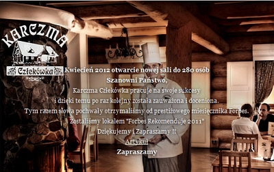 Nowa Sala - Karczma Cz�ek�wka